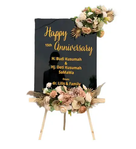 Papan Bunga Akrilik Ngrowo